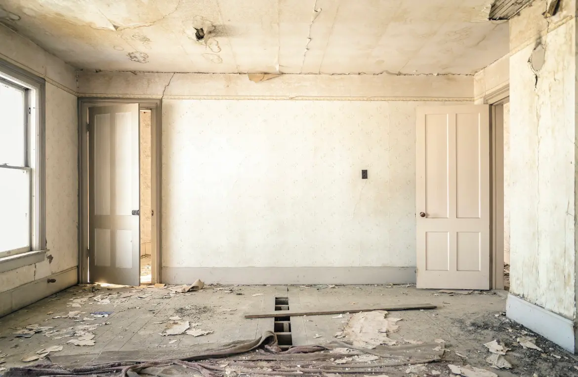 Waste disposal crew managing a cleanout project in Vineland